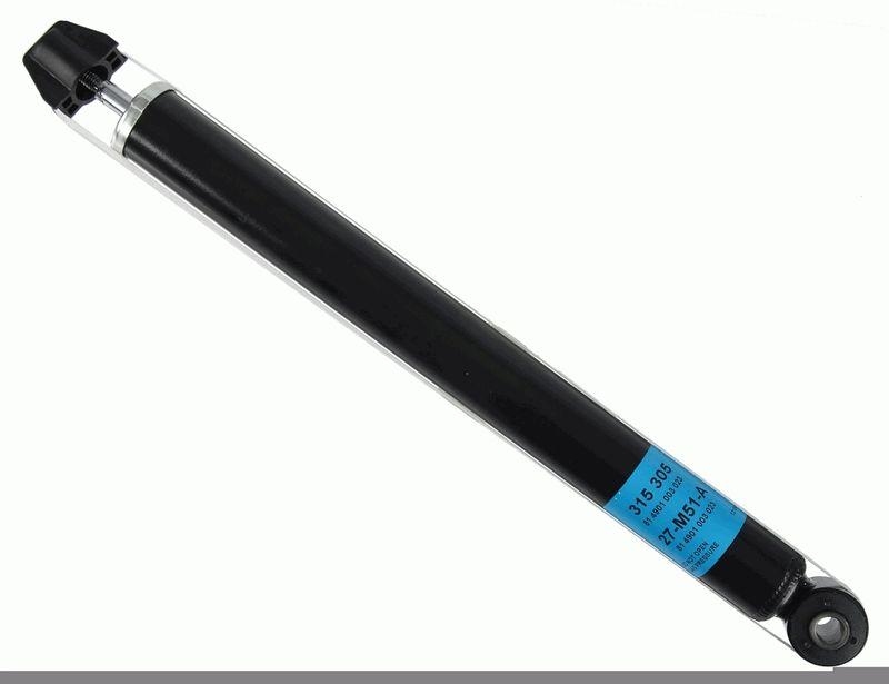 Bild von SACHS 315 305 Stoßdämpfer Federbein, Stossdämpfer Gasdruck Zweirohr Teleskop-Stoßdämpfer oben Stift, unten Auge