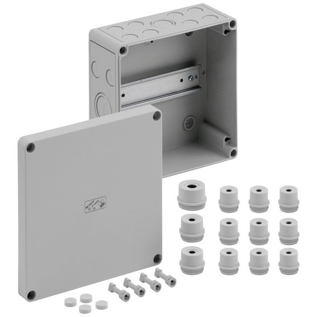 Bild von Spelsberg RKi 4/18-L Reihenklemmen-Gehäuse 180 x 182 x 90 Kunststoff Grau 1 St. (Gehäuse), Elektronikzubehör + Gehäuse, Grau