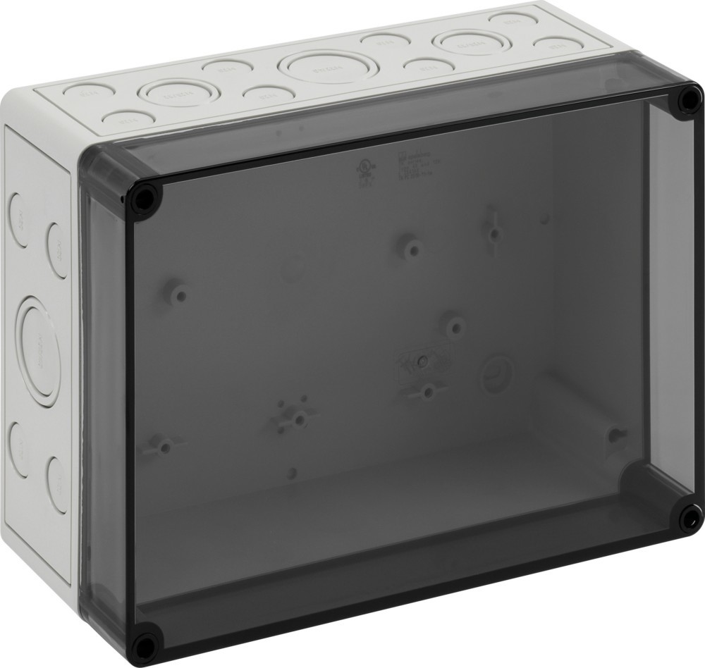 Bild von Spelsberg 10650801 TK PS 2518-11-tm Installations-Gehaeuse 254 x 180 x 111 Polycarbonat, Polystyrol (EPS) LIC, Lichtgrau (RAL 7035), (L x B x H) 254 x 180 x 111 mm