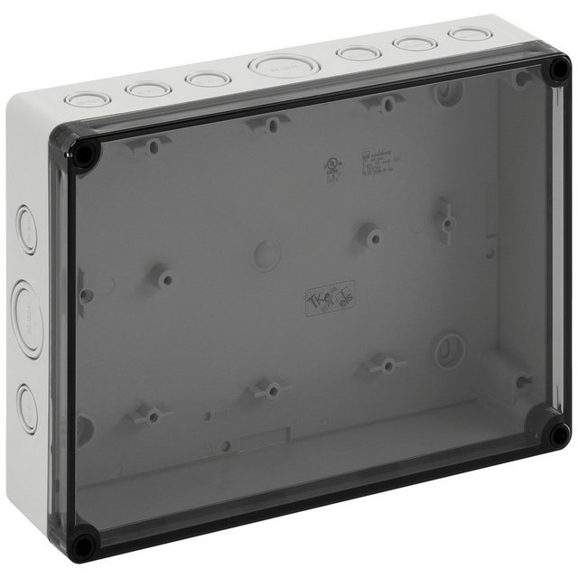 Bild von Spelsberg TK PS 2518-6f-tm Installations-Gehäuse 254 x 180 x 63 Polycarbonat, Polystyrol (EPS) Lichtgrau (RAL 7035) 1 S