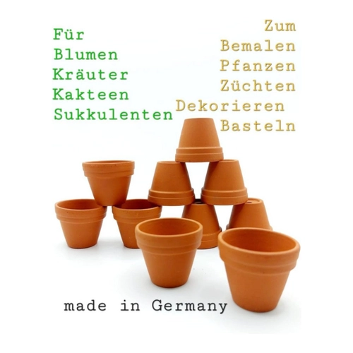 Bild von Spang Pflanztopf Ø3,5cm terracotta 10 Stk - Klein, praktisch und vielseitig