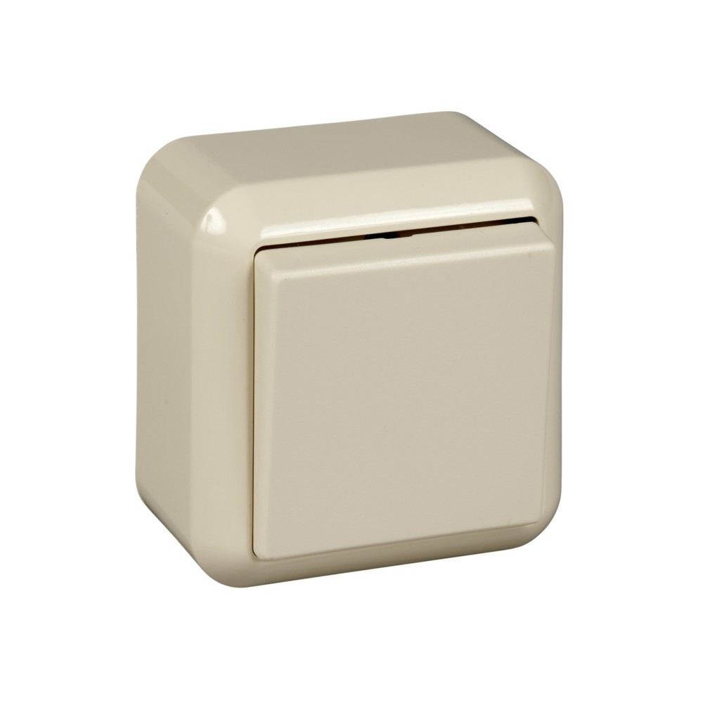 Bild von Elso 381600 AP-Universalschalter 10A CONTURA perlweiss Unischalt.6.10A.STK Con pw