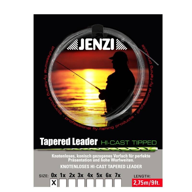 Bild von JENZI Tapered Leader - Der Klassiker 2x 0,26mm 0,57mm... (0,96 € pro 1 m)