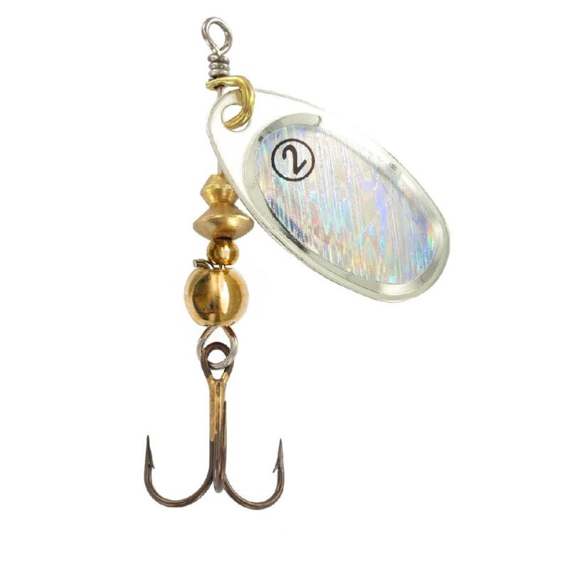 Bild von JENZI Phantom-F Classic Natur Spinner 6g Silber-Reflex