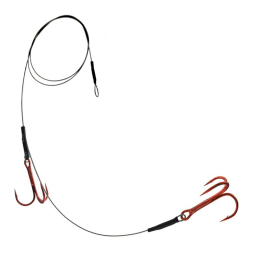 Bild von JENZI Bottom & Pop-Up Rig 7x7 Gr.2 60cm 12kg Rot – Das ideale Rig für Hechtangler