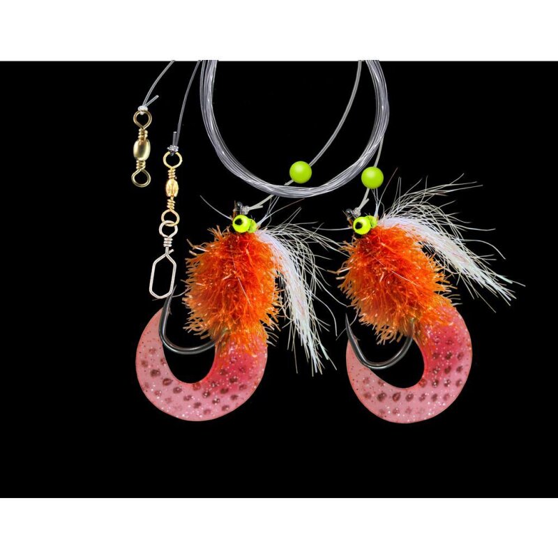 Bild von DEGA Pilk-/Dorschpaternoster Gr.6/0 115cm 0,8mm 0,6mm Orange