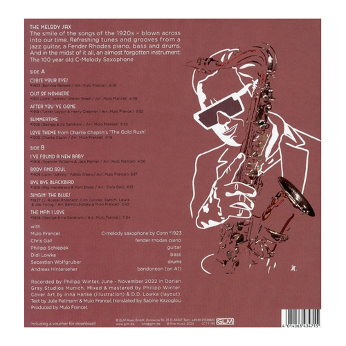 Bild von The Melody Sax (180g Black Vinyl) [Vinyl LP]