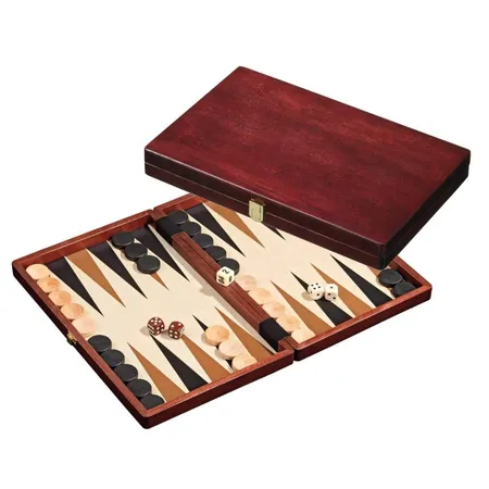 Bild von Philos Spiel, Backgammon - Kassette - Filippos - Holz - standard