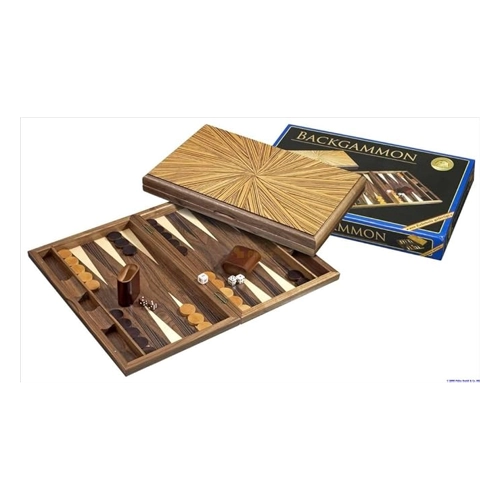 Bild von Philos Backgammon groß Mykonos 49x30cm