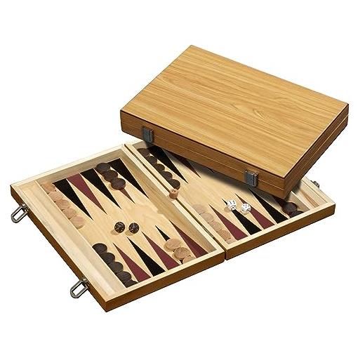 Bild von Philos Backgammon mittel Skiathos 35x23,5cm