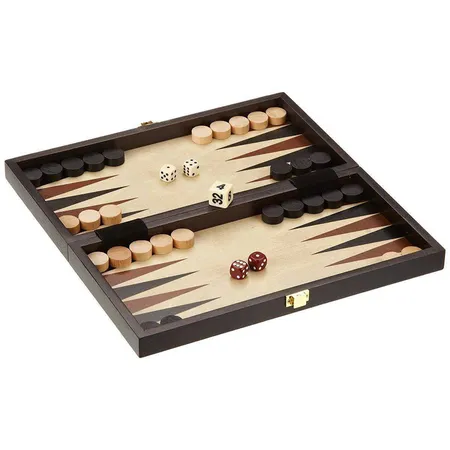 Bild von Philos Spiel, Reisespiel - Schach - Backgammon - Dame - mit Randbeschriftung