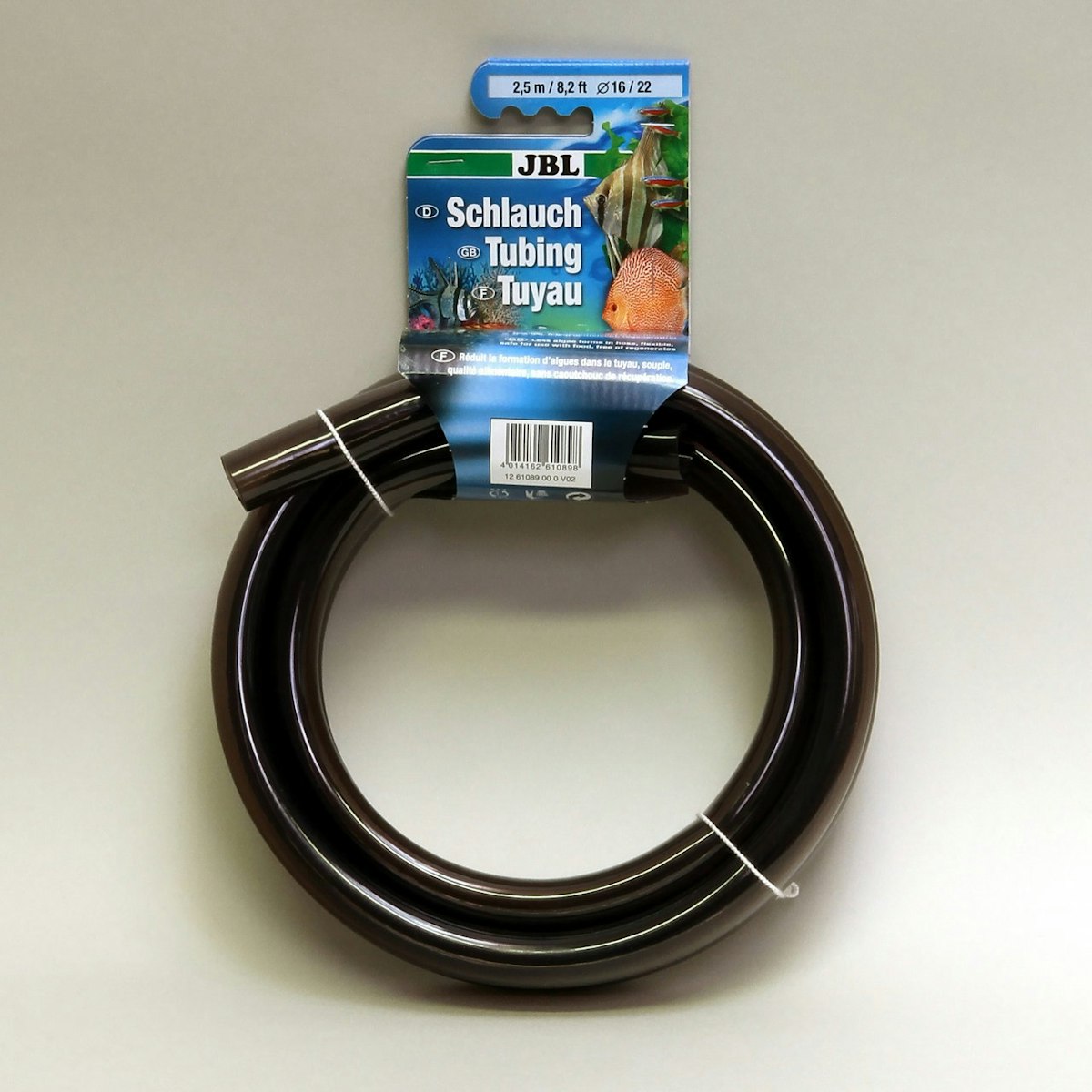 Bild von JBL GmbH & Co. KG Aquariumschlauch JBL Aquaschlauch GRAU 16/22 mm 2,5 M Aquariumschlauch, 16/22 mm