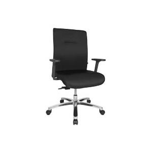 Bild von Topstar Drehstuhl Big Star 10 schwarz inklusive höhenverstellbare Armlehnen und Softpad-Armauflage