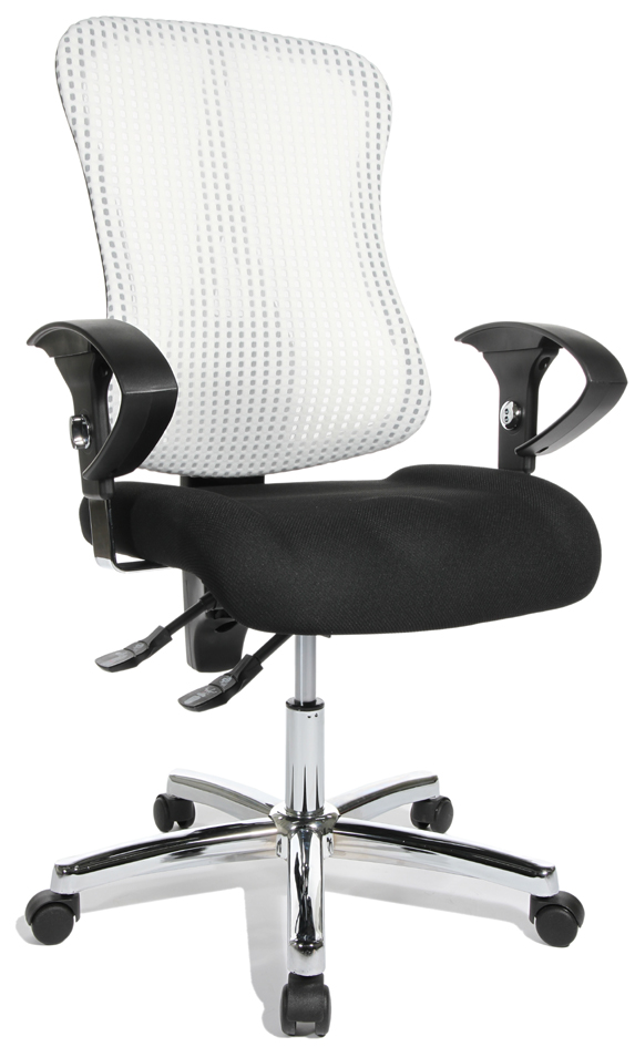 Bild von TOPSTAR Schreibtischstuhl Sitness 90, mit Armlehnen, Muldensitz und 3D-Sitzmechanik