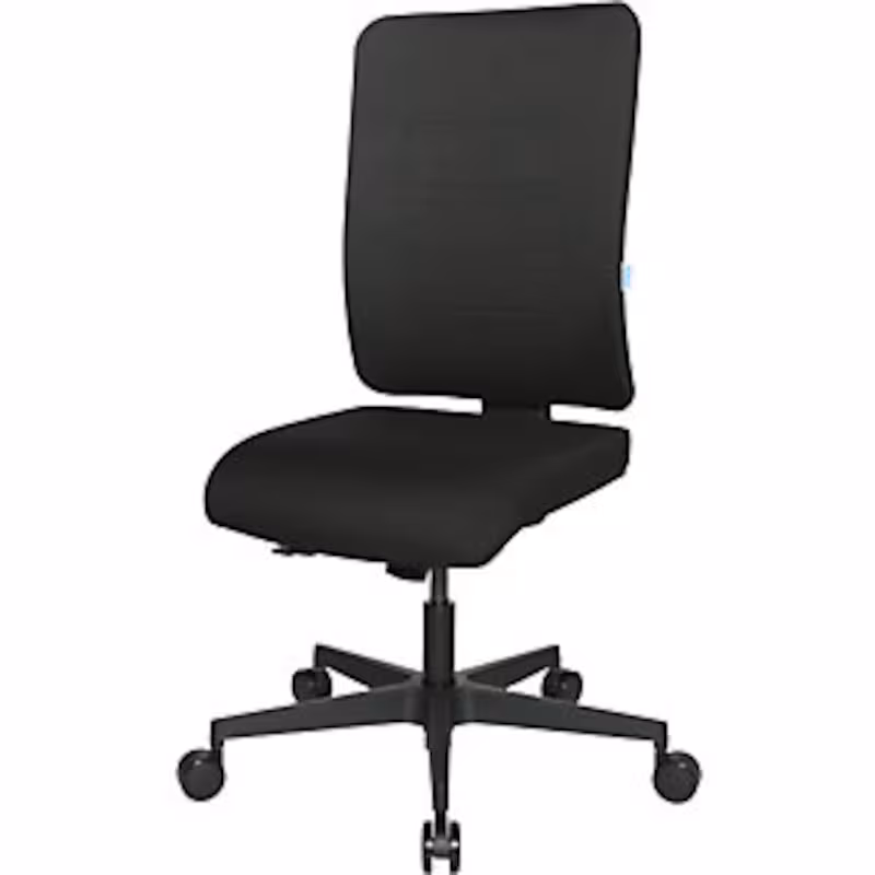 Bild von eurokraft pro Bürodrehstuhl V1, Rückenlehne gepolstert, schwarz