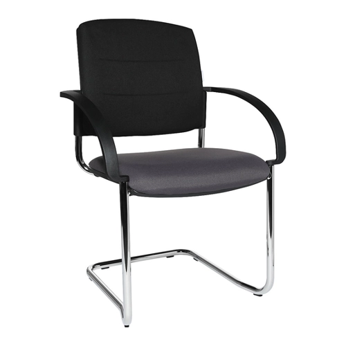 Bild von Moderner Freischwinger im 2er Set von EUROKRAFT pro