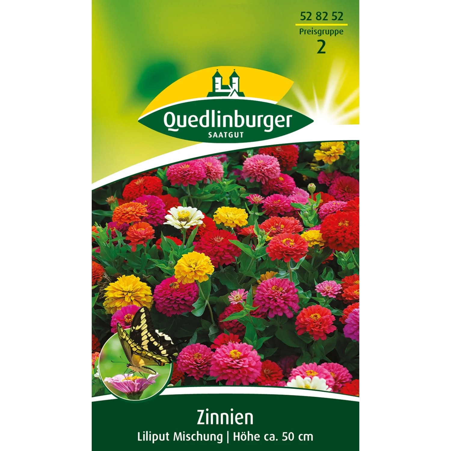 Bild von Quedlinburger Zinnie ''Liliput Mischung''