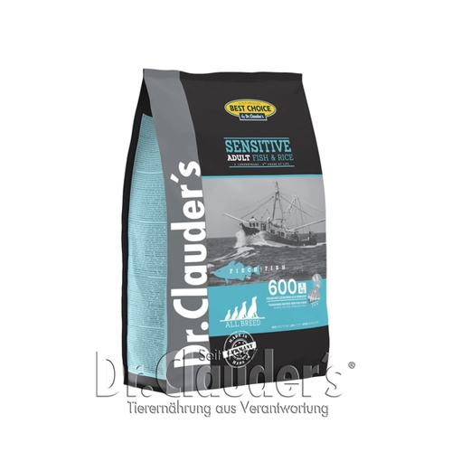 Bild von Dr. Clauder's Best Choice Lifecycle Sensitive Adult Fisch & Reis Trockenfutter für Hunde