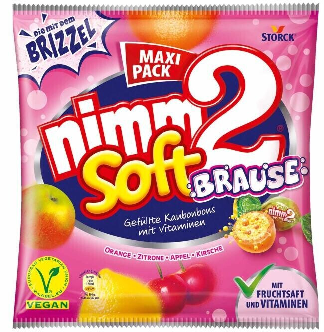 Bild von nimm2® soft Brause Kaubonbons 345,0 g