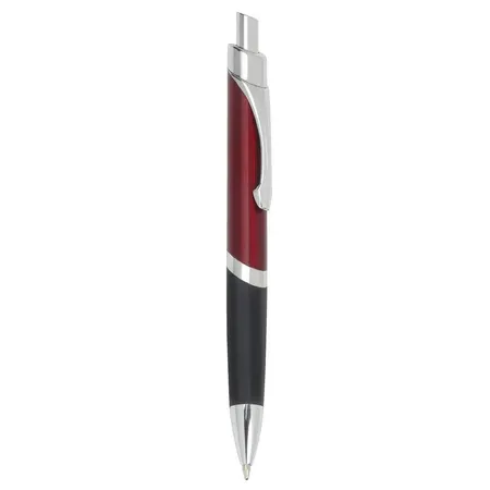 Bild von ONLINE Druck-Kugelschreiber Sporty Rot, Aluminium-Kulli, auswechselbarer Mine, dokumentenecht, blau schreibend, Metallclip
