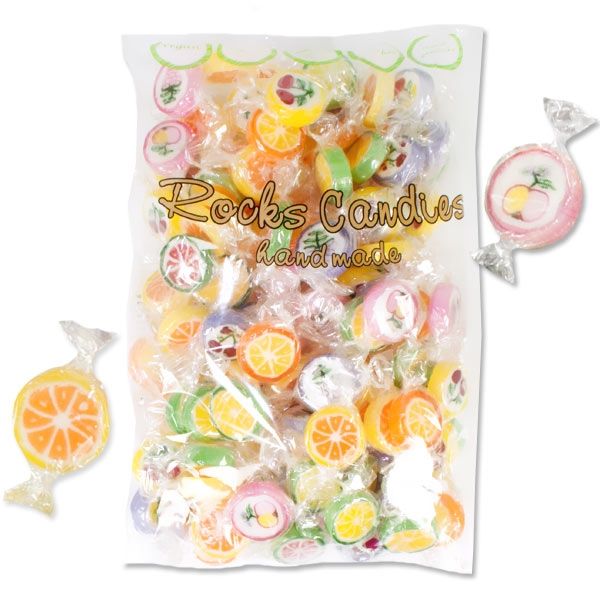 Bild von Großpack Rocks Bonbons Mix - Handmade, 500g