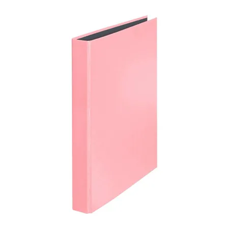 Bild von Original Falken PastellColor Ringbuch. Made in Germany. 2-D-Ring-Mechanik DIN A4 Füllhöhe 25 mm Flamingo-Pink Kalender Organizer Ring-Ordner Hefter Plastikordner ideal für Büro und Schule