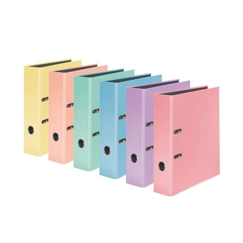 Bild von Ordner Pastell Color - A4, 8 cm, himmelblau