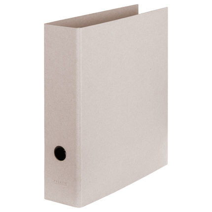 Bild von Falken Ordner "Pure RAW" DIN A4, aus unbehandelter Graupappe, 8cm Rückenbreite, grau