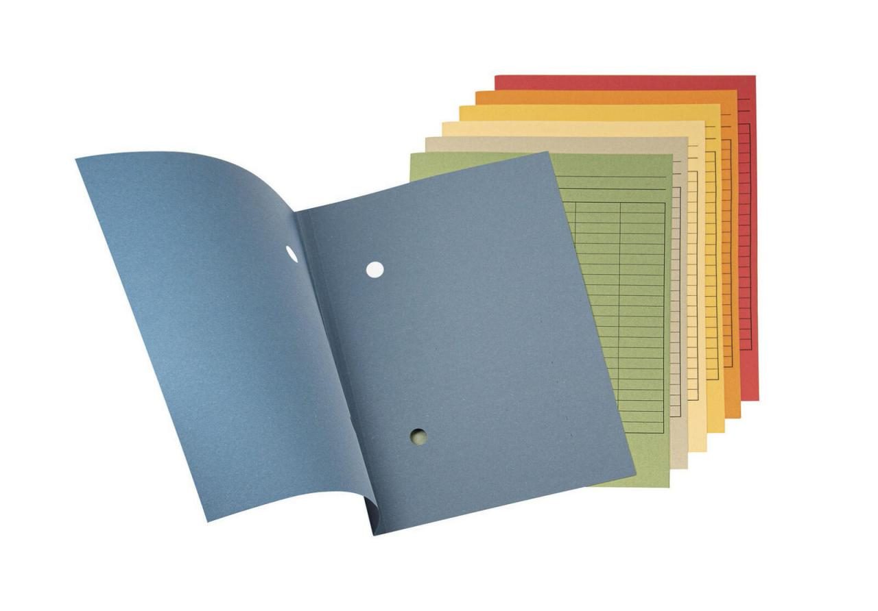 Bild von Falken Organisationsmappe Falken 80001571 Umlaufmappe - A4, grau, Manilakarton, 250 g/qm