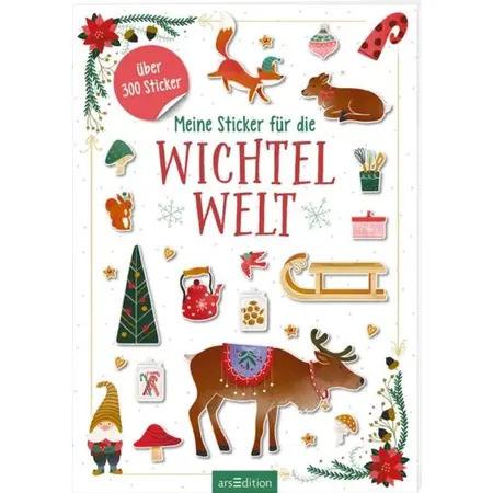 Bild von Meine Sticker für die Wichtelwelt: Über 300 Sticker | Praktische Aufkleber zur Dekoration der Wichteltür