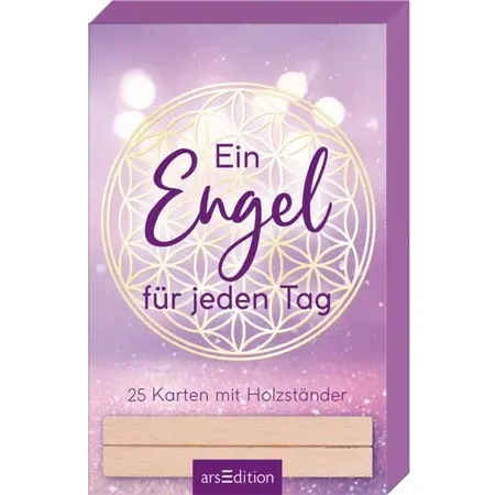 Bild von Ein Engel für jeden Tag: 25 Karten mit Holzständer | Inspirierende Gedanken für Engelfans