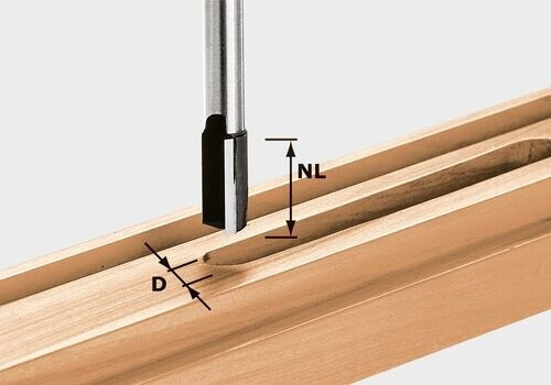 Bild von FESTOOL Kantenfräser Festool Nutfräser HW S12 D12/40