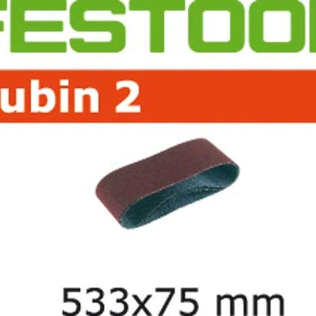 Bild von FESTOOL Schleifpapier Festool Schleifband Rubin 2 L533X 75-P40 RU2/10