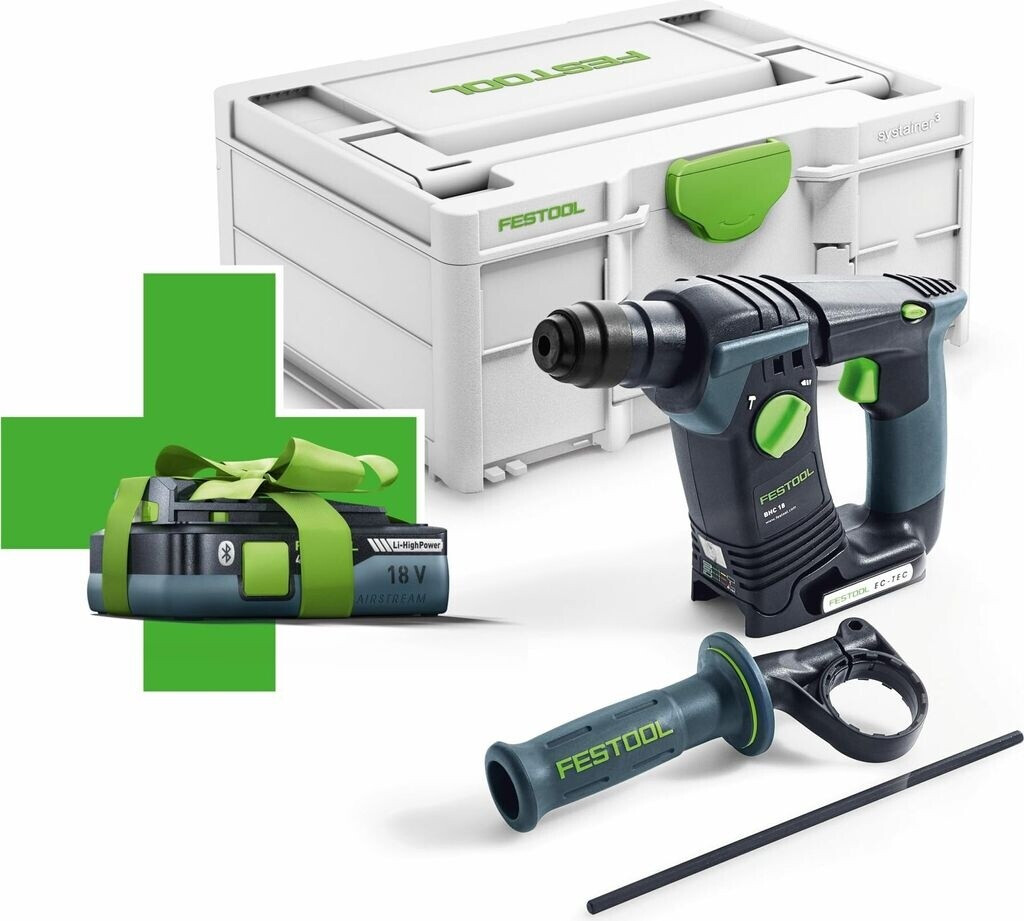 Bild von Festool, Bohrmaschine + Akkuschrauber, BHC 18 Basic (Akkubetrieb)