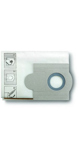 Bild von FEIN Papier Filtersack für Professionellen Absauger FEIN Dustex 25, Extra feine Ausführung für höheren Abscheidegrad, 5er-Pack