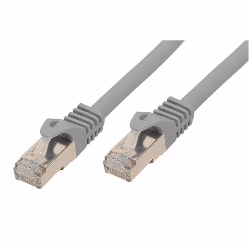 Bild von Good Connections RJ45 Ethernet LAN Patchkabel mit Cat. 7 Rohkabel und Rastnasenschutz RNS, S/FTP, PiMF, halogenfrei, 500MHz, OFC, 10-Gigabit-fähig (10/100/1000/10000-Base-T Ethernet Netzwerke) - z.B.