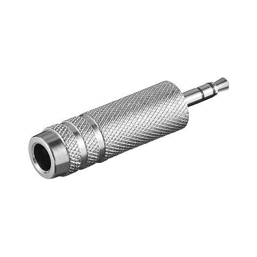 Bild von Audio Stereo Adapter 3,5mm Stecker / 6,3mm Kupplung
