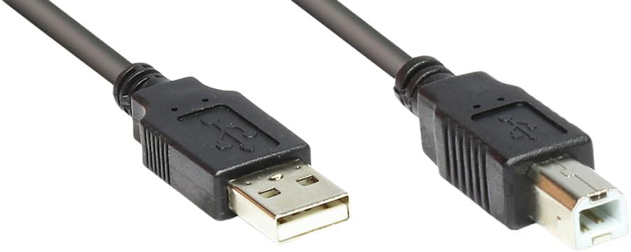 Bild von Good Connections USB-C SmartFLEX Lade- / Datenkabel, Power Delivery (PD3) 100W - USB 2.0-5A E-Marker - KUPFERLEITER, Metallgehäuse - für Smartphone, Ultrabook, Tablet, MacBook, SCHWARZ - 1,5 m
