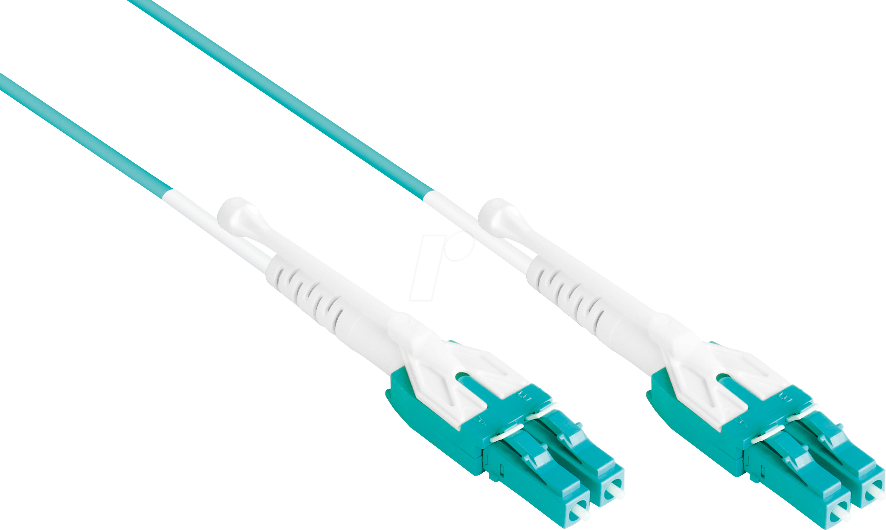 Bild von Good Connections OM3 LWL Kabel - Duplex - Stecker LC an LC - UNIBOOT - Multimode 50/125-1/10/40/100-Gigabit Ethernet - Lichtwellen-Leiter, Glasfaser-Kabel, Patchkabel - 10 m
