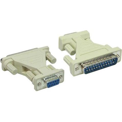 Bild von Good Connections Alcasa 4073 D-Sub 9-pin D-Sub 25-pin Weiss Kabelschnittstellen-/adapter, Schnittstellenkabel