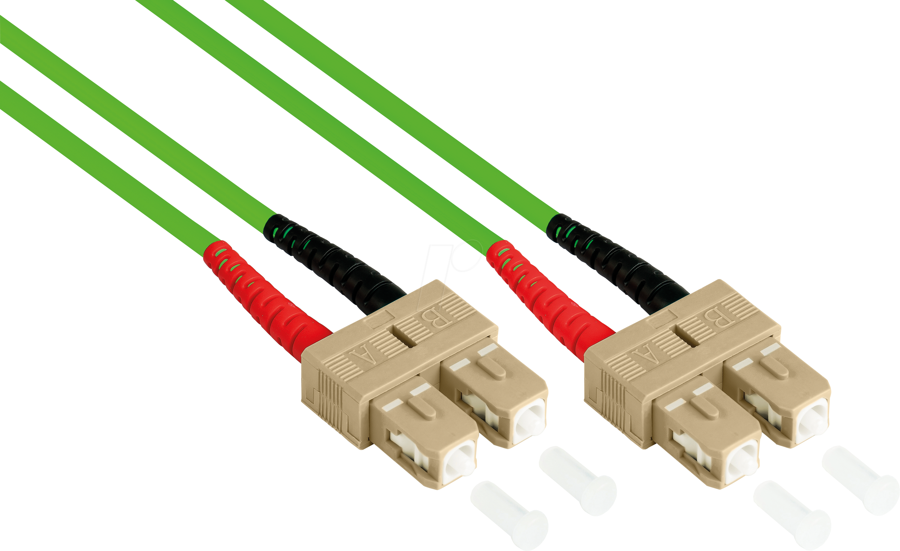 Bild von Good Connections Alcasa LW-805SC5 Glasfaserkabel 5 m LSZH OM5 SC Grün (5 m), Netzwerkkabel