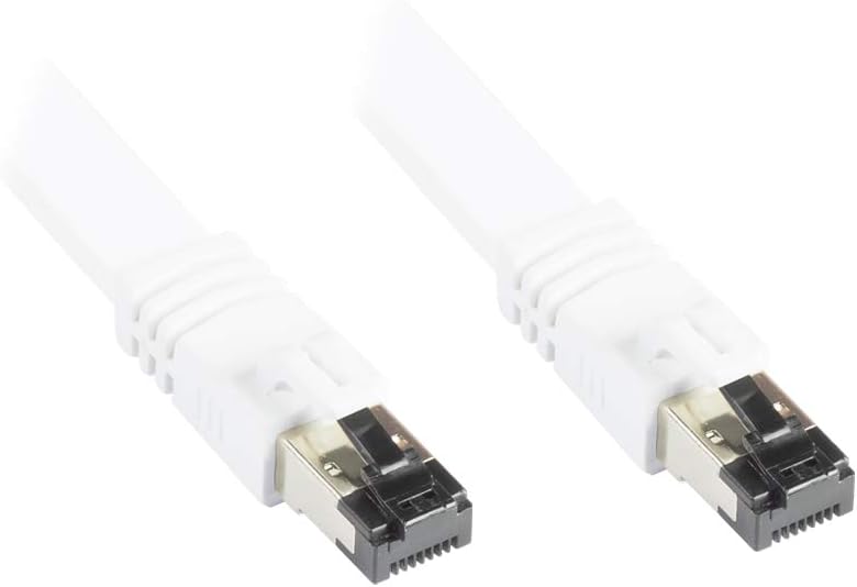 Bild von Good Connections PREMIUM Cat. 8.1 Patchkabel - 5 m - RNS Rastnasenschutz -S/FTP- 40GB/2000MHz - KUPFER-Leiter CU - Halogenfrei LSZH - Netzwerk-LAN-Kabel kompatibel zu CAT. 7 / 6A / 6 / 5e - ORANGE