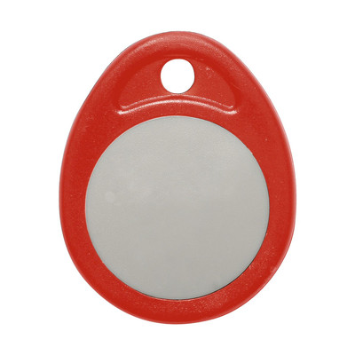 Bild von RFID-Tag Anhänger. 125 kHz. UID 10-stellig. Tag Länge 43 mm. Tag Breite 34 mm. Tag Tiefe 5.5 mm. Material Polycarbonat. IP67.