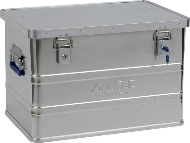 Bild von ALUTEC MÜNCHEN Aluminiumbox »CLASSIC«, BxHxL: 38,5 x 37,5 x 57,5 cm, Metall - silberfarben