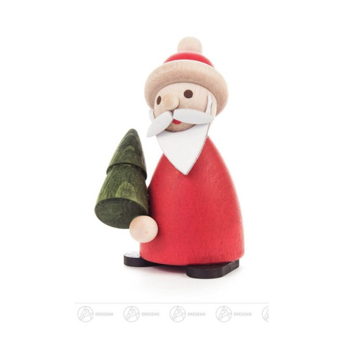 Bild von Dregeno Erzgebirge Weihnachtsfigur Ruprecht mit Baum – Ein festliches Highlight