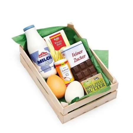 Bild von Erzi® Spiellebensmittel Sortiment Backzutaten Kaufladen, (Set, 9-tlg., 1), Made in Germany