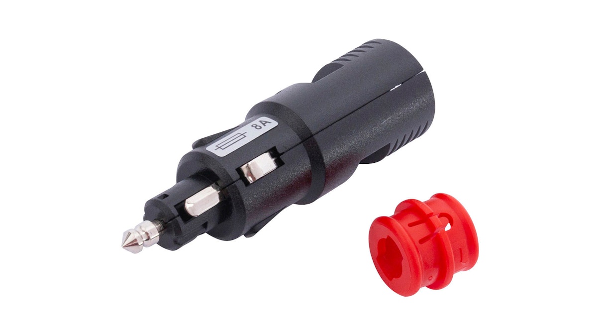 Bild von Baas Bikeparts Universal-Stecker DIN/ZIG mit 8A Sicherung ZA06