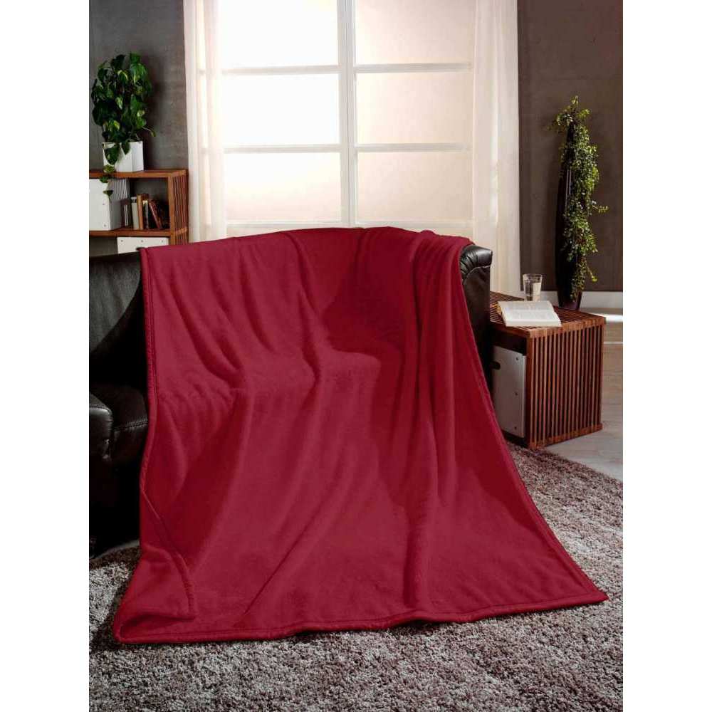 Bild von Heimdecke Zarah Uni Rot