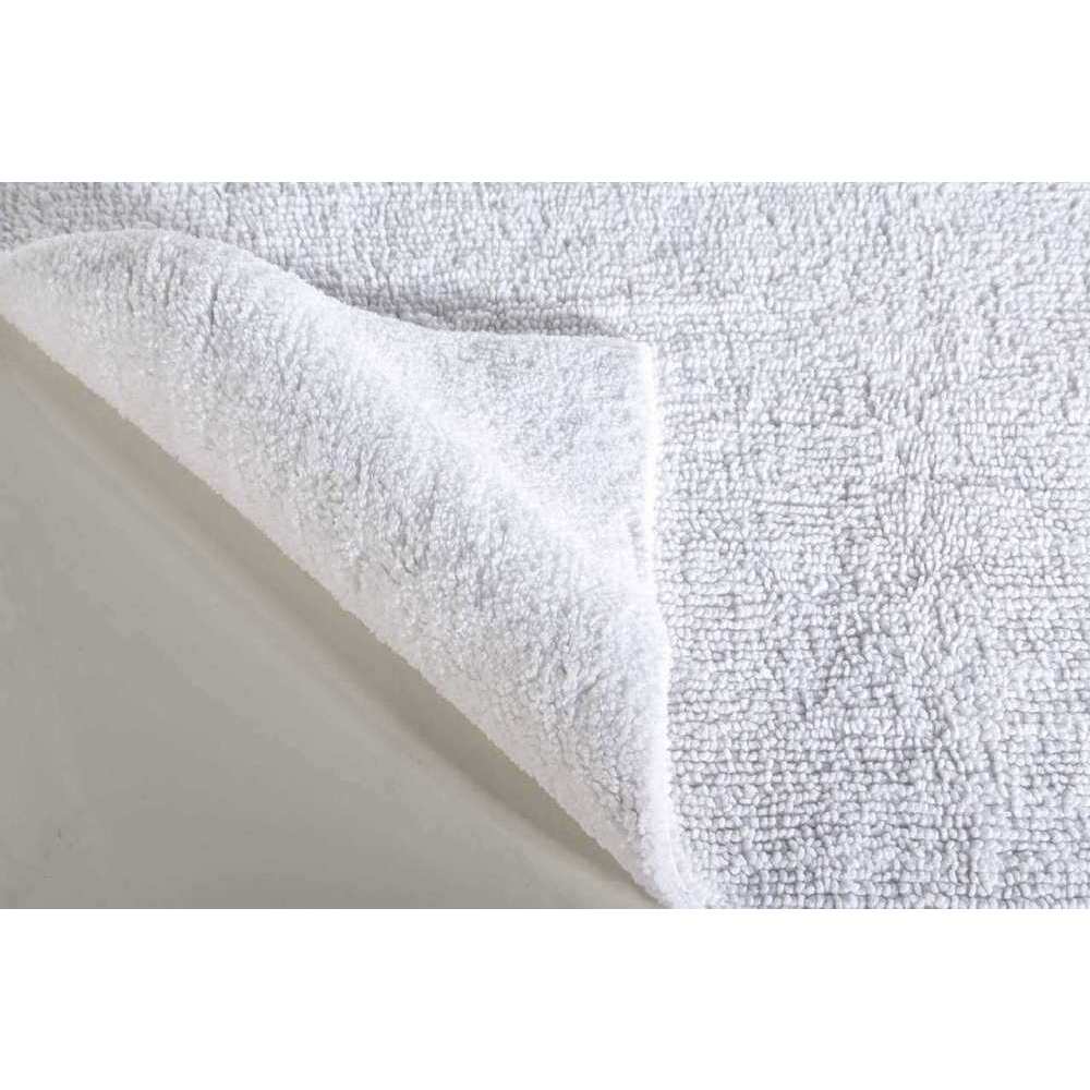 Bild von Baumwolle Badematte Twin 50x60 cm Weiss