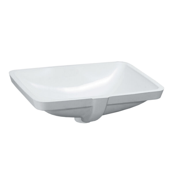 Bild von LAUFEN Einbauwaschtisch von unten LAUFEN Pro S 525x400, weiß,geschliffen, 81196.1, 8119610001091 H8119610001091